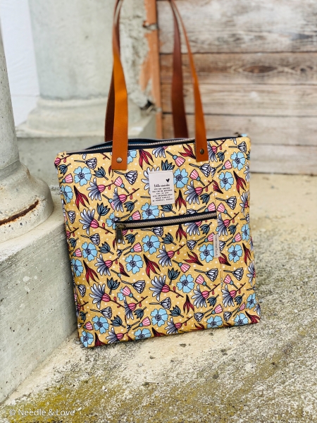 Preview: Canvas - Garden Stories - by Emjo Design - Flowers - gelb